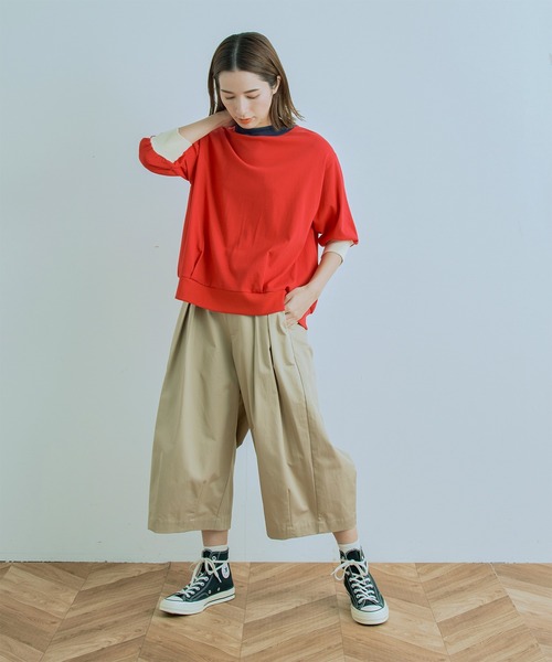 Kelen（ケレン）の「「KELEN/ ケレン」CULOTTES PANTS"CIOL"（その他パンツ・レディース・オフホワイト/ブラック/ライトベージュ/ブラウン・M/S）」の13枚目の写真