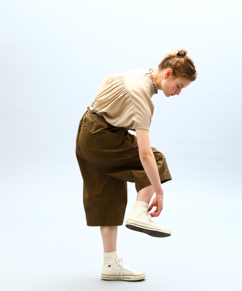 Kelen（ケレン）の「「KELEN/ ケレン」CULOTTES PANTS"CIOL"（その他パンツ・レディース・オフホワイト/ブラック/ライトベージュ/ブラウン・M/S）」の5枚目の写真