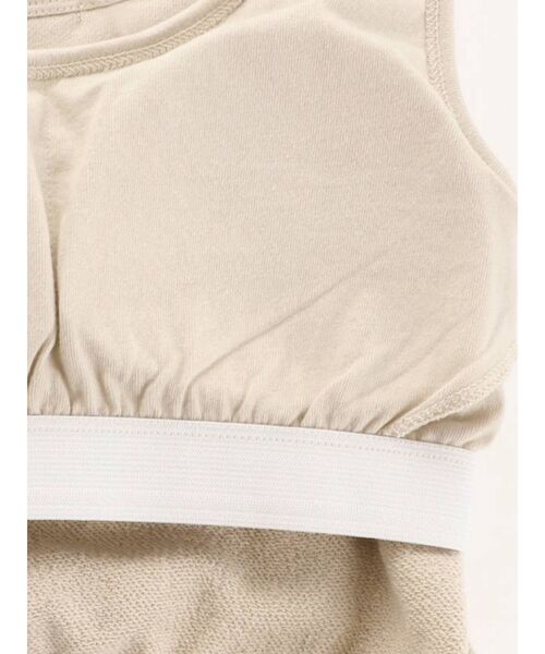 GYDA（ジェイダ）の「【セットアップ着用可】SUNGLASSES PATCHスウェットビスチェ（タンクトップ・レディース・ブラック/ベージュ/アイボリー・FREE）」の22枚目の写真