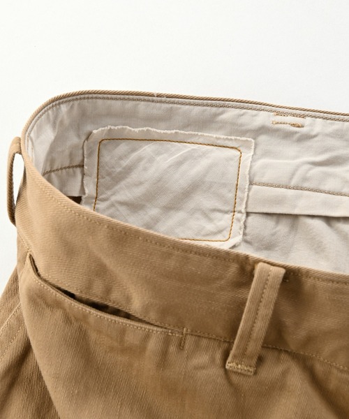 45R（フォーティファイブアール）の「おこめチノの908パンツ 40.5インチ（チノパンツ・レディース・ベージュ/ライトブラウン・40.5）」の14枚目の写真
