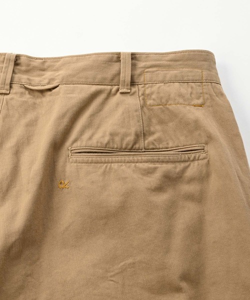 45R（フォーティファイブアール）の「おこめチノの908パンツ 40.5インチ（チノパンツ・レディース・ベージュ/ライトブラウン・40.5）」の5枚目の写真