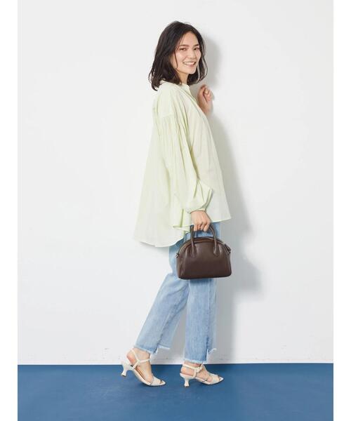 AMERICAN HOLIC（アメリカンホリック）の「ルーズスリーブブラウス（シャツ/ブラウス・レディース・ブラック/オフホワイト/イエロー/ミント/その他5・M/L）」の12枚目の写真