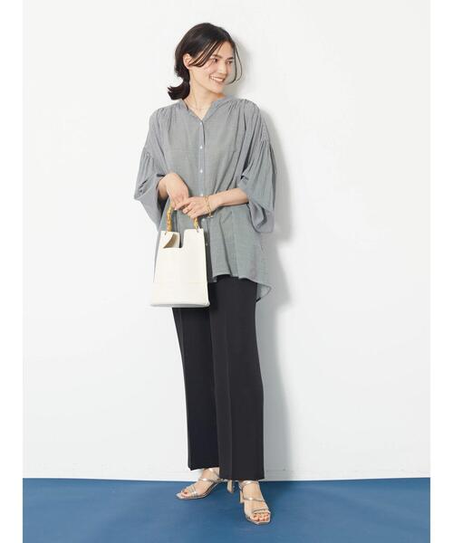 AMERICAN HOLIC（アメリカンホリック）の「ルーズスリーブブラウス（シャツ/ブラウス・レディース・ブラック/オフホワイト/イエロー/ミント/その他5・M/L）」の15枚目の写真