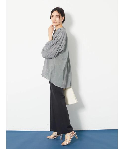 AMERICAN HOLIC（アメリカンホリック）の「ルーズスリーブブラウス（シャツ/ブラウス・レディース・ブラック/オフホワイト/イエロー/ミント/その他5・M/L）」の16枚目の写真