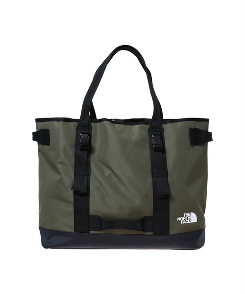 THE NORTH FACE（ザノースフェイス）の「THE NORTH FACE Fieludens Gear Tote M NM82201（アウトドアグッズ・メンズ・ブラック/オリーブ・FREE）」の2枚目の写真