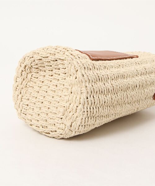 N.（N. Natural Beauty Basic）（エヌエヌナチュラルビューティーベーシック）の「ペーパーコンビミニショルダーバッグ（トートバッグ・レディース・ベージュ系その他・ﾌﾘ-）」の5枚目の写真