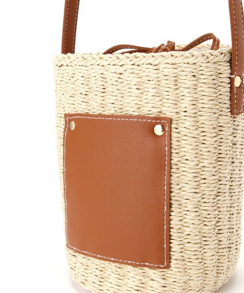 N.（N. Natural Beauty Basic）（エヌエヌナチュラルビューティーベーシック）の「ペーパーコンビミニショルダーバッグ（トートバッグ・レディース・ベージュ系その他・ﾌﾘ-）」の14枚目の写真