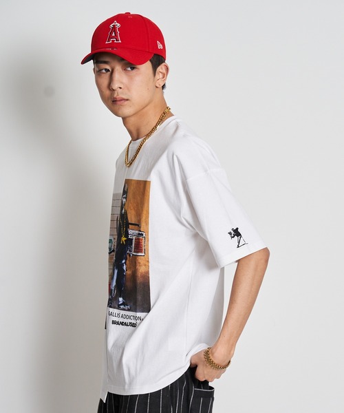 GALLIS ADDICTION（ガリスアディクション）の「GA×BRANDALISED MIX-ART TEE（Tシャツ/カットソー・メンズ・ホワイト/ブラック・M/L）」の11枚目の写真