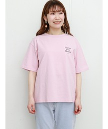ehka sopo | 左胸ロゴプリントTシャツ(Tシャツ/カットソー)