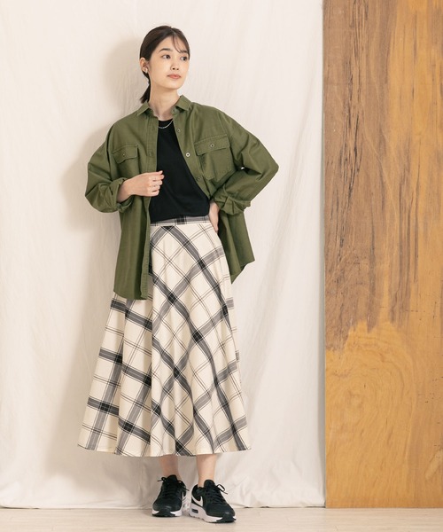 Gready Brilliant（グレディブリリアン）の「web限定 チェックフレア