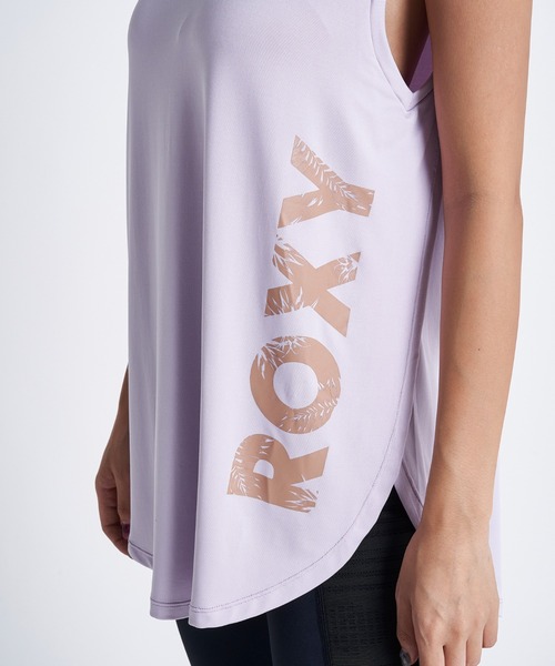 ROXY（ロキシー）の「OFTEN/ロキシータンクトップ（タンクトップ・レディース・ホワイト/ブラック/パープル・SMALL/MEDIUM/LARGE）」の4枚目の写真