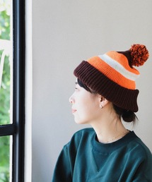 BEAMS BOY | INFIELDER DESIGN × BEAMS BOY / ポン ニット ワッチキャップ(ニットキャップ/ビーニー)