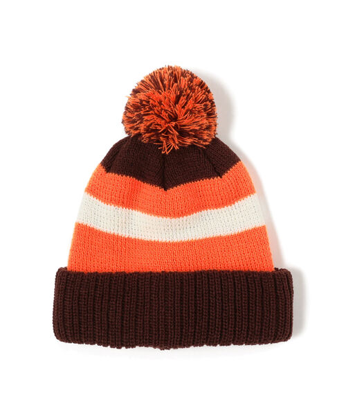 BEAMS BOY(ビームスボーイ)の「INFIELDER DESIGN × BEAMS BOY / ポン ニット ワッチキャップ(ニットキャップ/ビーニー・レディース・ブラック/ブラウン・ONE SIZE)」の14枚目の写真