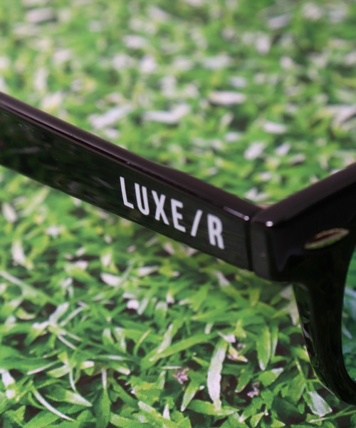LUXE/R GOLF(ラグジュ ゴルフ)の「(RM)【LUXE/R GOLF】ウェリントン型 サングラス(サングラス・メンズ・ブラック×ブルー・ONE SIZE)」の7枚目の写真