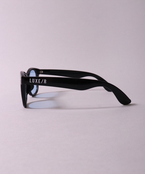 LUXE/R GOLF(ラグジュ ゴルフ)の「(RM)【LUXE/R GOLF】ウェリントン型 サングラス(サングラス・メンズ・ブラック×ブルー・ONE SIZE)」の13枚目の写真