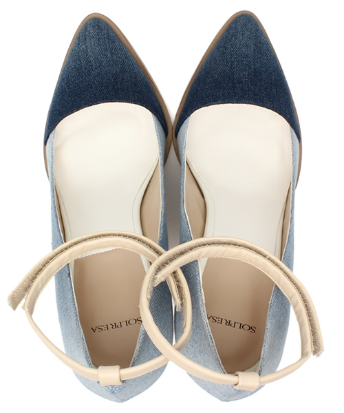 SOLPRESA（ソルプレーサ）の「【SOLPRESA】DENIM_PUMPS（パンプス・レディース・ブルー・23.5/24.5）」の9枚目の写真