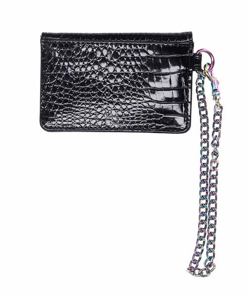 X-girl（エックスガール）の「CARD CASE/カードケース/パスケース/定期入れ（カードケース・レディース・ホワイト/ブラック/ベージュ・ONE SIZE）」の5枚目の写真