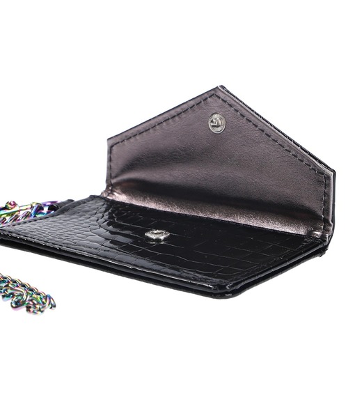 X-girl（エックスガール）の「CARD CASE/カードケース/パスケース/定期入れ（カードケース・レディース・ホワイト/ブラック/ベージュ・ONE SIZE）」の9枚目の写真