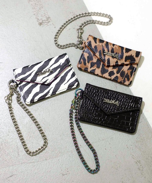 X-girl（エックスガール）の「CARD CASE/カードケース/パスケース/定期入れ（カードケース・レディース・ホワイト/ブラック/ベージュ・ONE SIZE）」の12枚目の写真