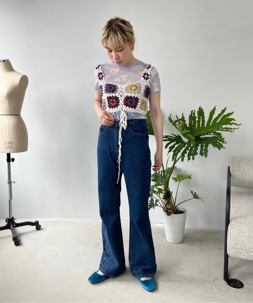 SANSeLF（サンセルフ）の「2wayクロシェニットビスチェ【SANSeLF