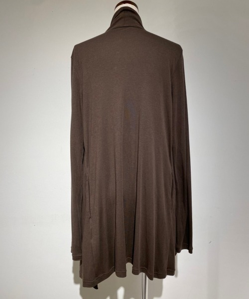 ADDICT NOIR（アディクトノアー）の「ADDICT NOIR/アディクト ノアー/Drape Cardi（カーディガン/ボレロ・レディース・ブラウン/ブラック・FREE）」の18枚目の写真