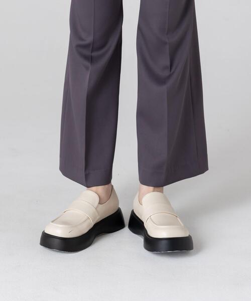 CITEN(シテン)の「<CITEN>ボリュームソール ローファー(ローファー・レディース・ホワイト/ブラック・M/L)」の8枚目の写真