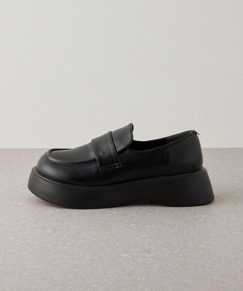 CITEN(シテン)の「<CITEN>ボリュームソール ローファー(ローファー・レディース・ホワイト/ブラック・M/L)」の17枚目の写真