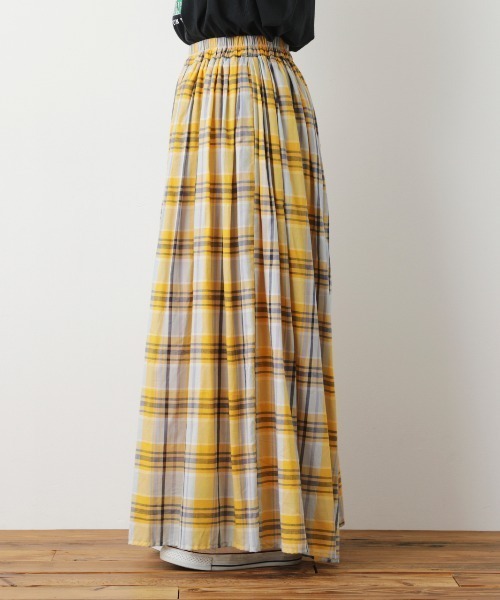 RODEO CROWNS WIDE BOWL(ロデオクラウンズワイドボウル)の「リラックスチェックスカーチョ(その他パンツ・レディース・オレンジ系その他/イエロー系その他/グリーン系その他・FREE)」の17枚目の写真