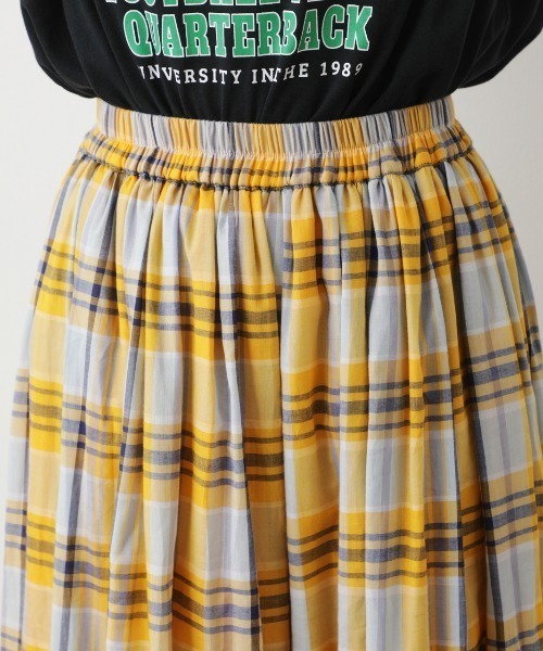 RODEO CROWNS WIDE BOWL(ロデオクラウンズワイドボウル)の「リラックスチェックスカーチョ(その他パンツ・レディース・オレンジ系その他/イエロー系その他/グリーン系その他・FREE)」の12枚目の写真