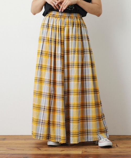 RODEO CROWNS WIDE BOWL(ロデオクラウンズワイドボウル)の「リラックスチェックスカーチョ(その他パンツ・レディース・オレンジ系その他/イエロー系その他/グリーン系その他・FREE)」の16枚目の写真