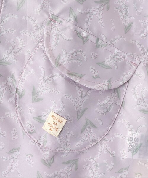 apres les cours（アプレレクール）の「GIRLSランドコート(すずらん・さくらんぼ)（レインコート/ポンチョ・キッズ・ピンク/アイボリー・110/130/100/120）」の15枚目の写真