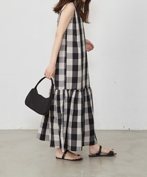 アソートチェックロングワンピース