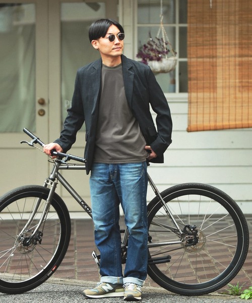 Lee(リー)の「narifuri × Lee ストレッチ101Z サイクルデニムパンツ(デニムパンツ・メンズ・インディゴブルー/ブルー・SMALL/MEDIUM/LARGE/X-LARGE)」の3枚目の写真