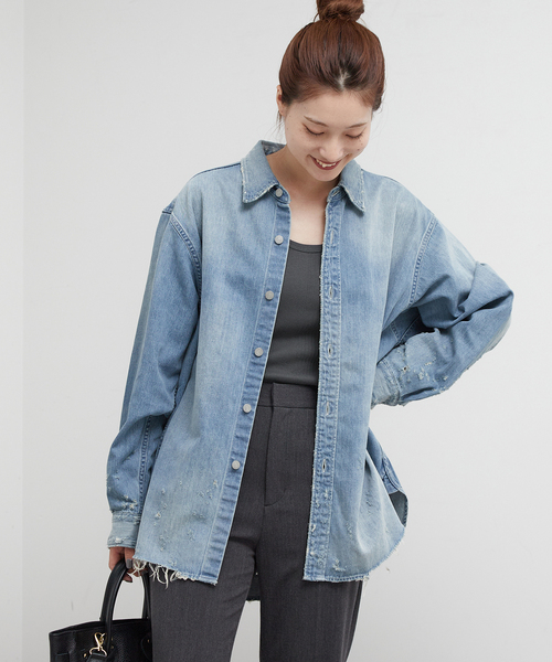 FRAMeWORK（フレームワーク）の「【Healthknit/ヘルスニット】ブロードリブタンクトップ3（タンクトップ・レディース・ホワイト/ブラウン/オレンジ/グリーン/スミクロ・FREE）」の22枚目の写真