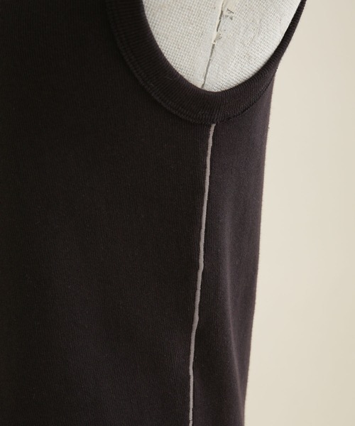 NANO universe（ナノユニバース）の「LB.03/前後2WAYフライスアメスリタンクトップ（タンクトップ・レディース・ブラック/ベージュ/カーキ・Ⅰ/Ⅱ）」の7枚目の写真