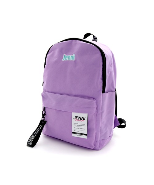 JENNI(ジェニィ)の「ストラップ付きデイリーリュック(バックパック/リュック・キッズ・ミント/ブラック/ラベンダー・F)」の11枚目の写真