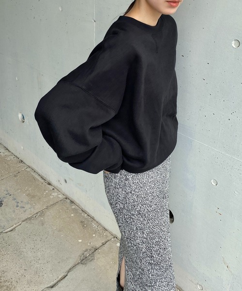 y/m by RIKA(イムバイリカ)の「バルキーミックスナロースカート(スカート・レディース・ブラック/イエロー・FREE)」の18枚目の写真