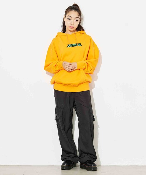 X-girl（エックスガール）の「6POCKET LOUNGE PANTS（その他パンツ・レディース・グレー/ブルー/ブラック・S/M）」の16枚目の写真