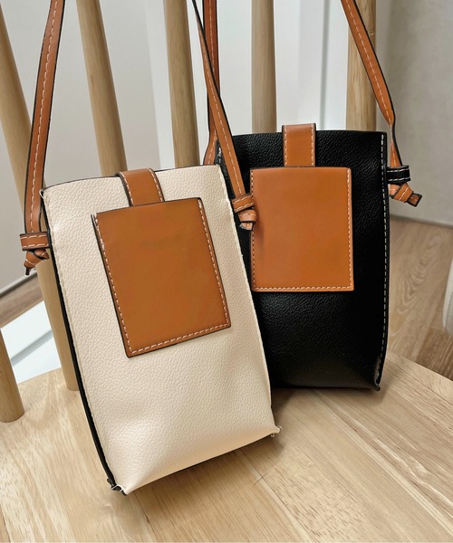 apres jour clair（アプレジュールクレア）の「【apres jour clair×ARIAZ】マルチウェイミニショルダーバッグ（ショルダーバッグ・レディース・アイボリー/ブラック・FREE）」の4枚目の写真