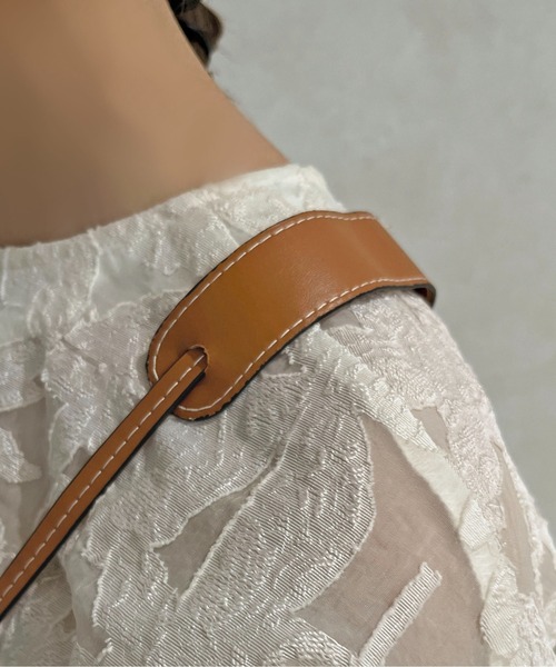 apres jour clair（アプレジュールクレア）の「【apres jour clair×ARIAZ】マルチウェイミニショルダーバッグ（ショルダーバッグ・レディース・アイボリー/ブラック・FREE）」の5枚目の写真