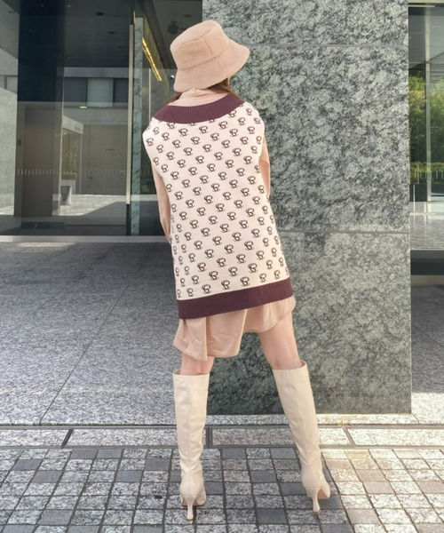 eimy istoire esモノグラムベスト eimy istoire（エイミーイストワール）の「es monogram ニット