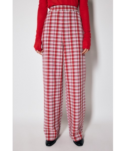 MOUSSY（マウジー）の「CHECK パンツ（その他パンツ・レディース・ピンク/グリーン・2/1）」の13枚目の写真