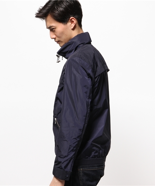 EDIFICE（エディフィス）の「◇コウミツタフタ フードブルゾン（ブルゾン・メンズ・ベージュ/ネイビー/レッド/グリーン・48/46/44/50）」の6枚目の写真