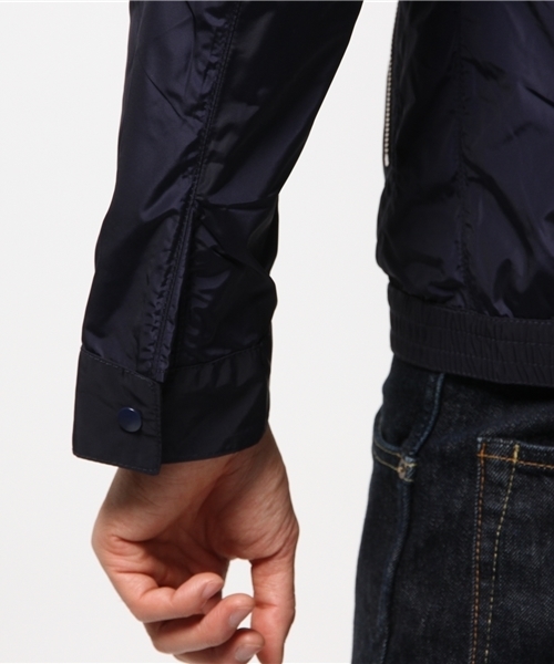 EDIFICE（エディフィス）の「◇コウミツタフタ フードブルゾン（ブルゾン・メンズ・ベージュ/ネイビー/レッド/グリーン・48/46/44/50）」の10枚目の写真