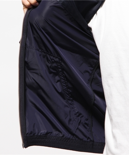 EDIFICE（エディフィス）の「◇コウミツタフタ フードブルゾン（ブルゾン・メンズ・ベージュ/ネイビー/レッド/グリーン・48/46/44/50）」の14枚目の写真