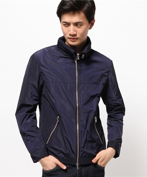 EDIFICE（エディフィス）の「◇コウミツタフタ フードブルゾン（ブルゾン・メンズ・ベージュ/ネイビー/レッド/グリーン・48/46/44/50）」の20枚目の写真