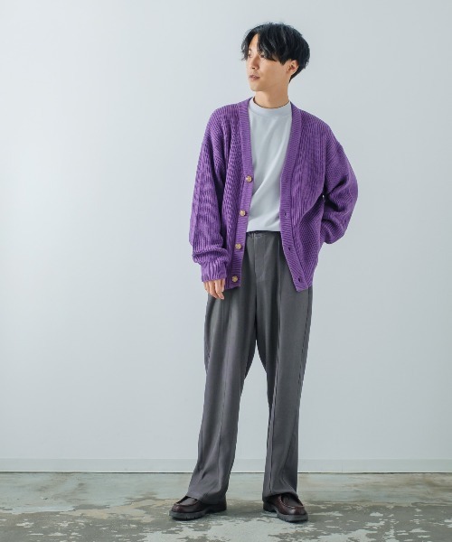 improves(インプローブス)の「【improves】スーツ生地 ワイド スラックス パンツ(スラックス・メンズ・ブラック/ブラウン/グレー・MEDIUM/LARGE)」の12枚目の写真