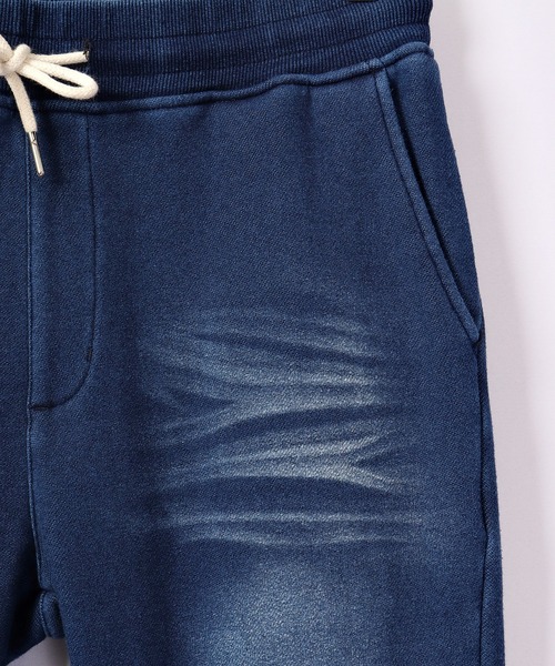 EVOLUTION(エボリューション)の「Indigo shaggy lined jogger pants / インディゴ 裏シャギージョガーパンツ unisex(その他パンツ・メンズ・サックスブルー/ネイビー・XL/XXL/L/M)」の18枚目の写真