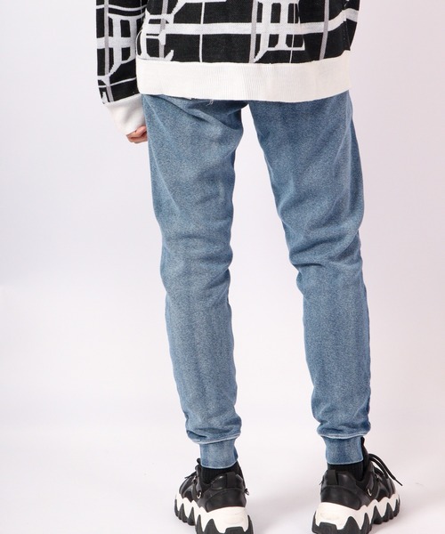 EVOLUTION(エボリューション)の「Indigo shaggy lined jogger pants / インディゴ 裏シャギージョガーパンツ unisex(その他パンツ・メンズ・サックスブルー/ネイビー・XL/XXL/L/M)」の11枚目の写真