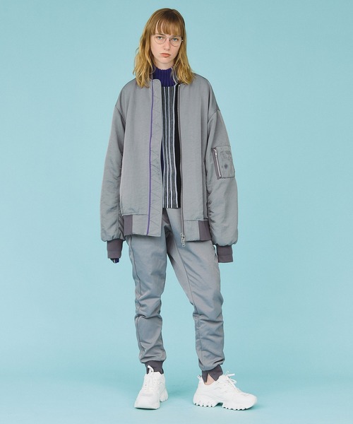 casane（カサネ）の「マルチカラーリブラインニット（ニット/セーター・レディース・ベージュ/グレー/ブラック・FREE）」の6枚目の写真